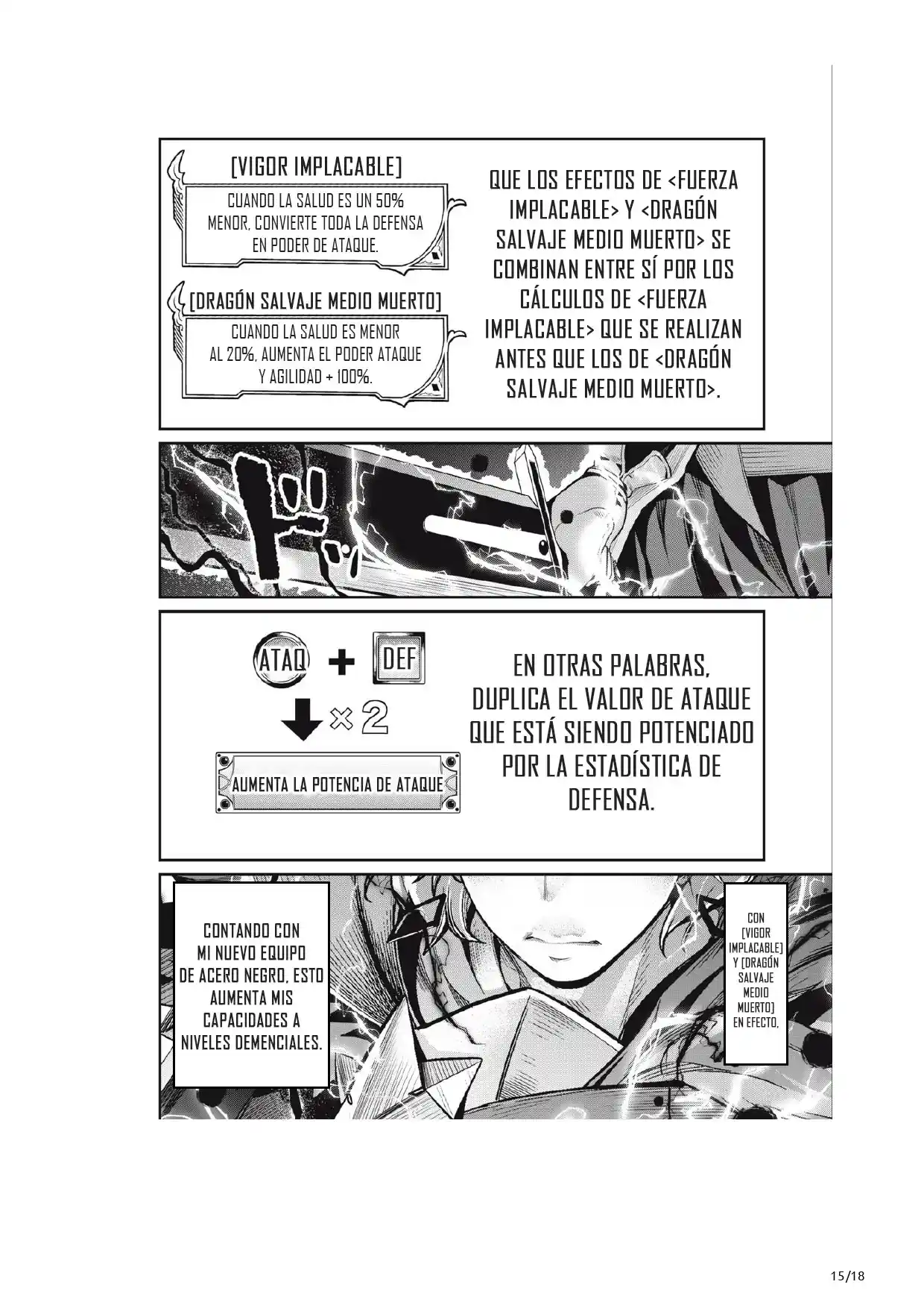 El Caballero Pesado Reencarnado Exiliado No Tiene Rival En El Conocimiento Del Juego - Capítulo 40 - Página 15 - LectorTMOo