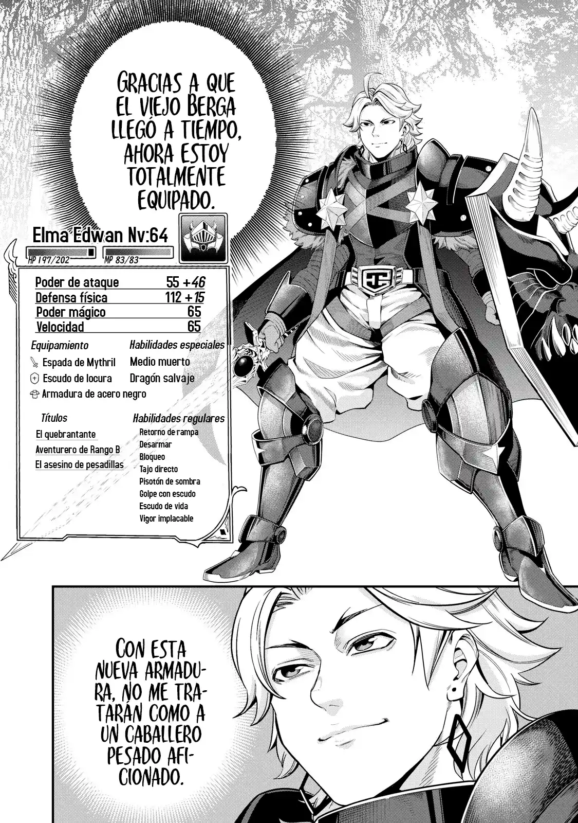 El Caballero Pesado Reencarnado Exiliado No Tiene Rival En El Conocimiento Del Juego - Capítulo 49 - Página 14 - LectorTMOo