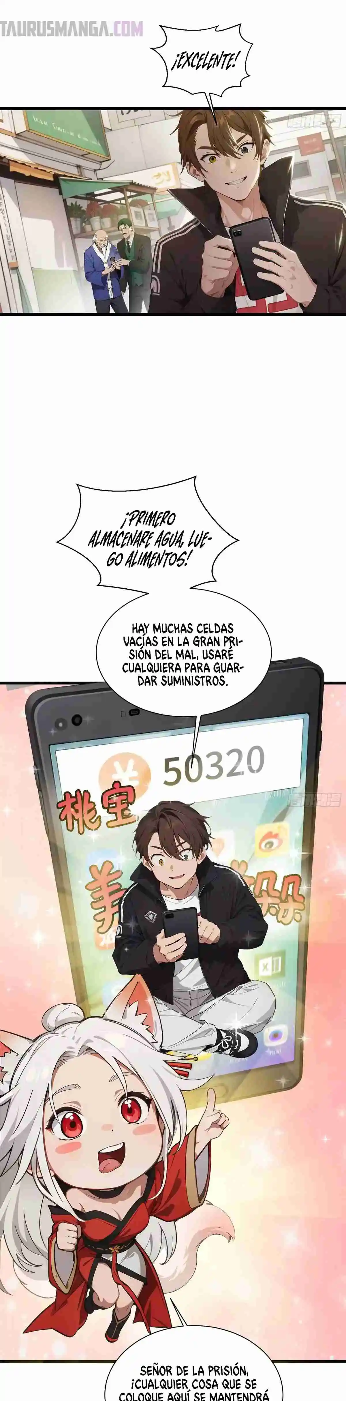 El Dios Malvado Desciende, Pero Yo Tengo Una Gran Prision Infernal - Capítulo 5 - Página 2 - LectorTMOo