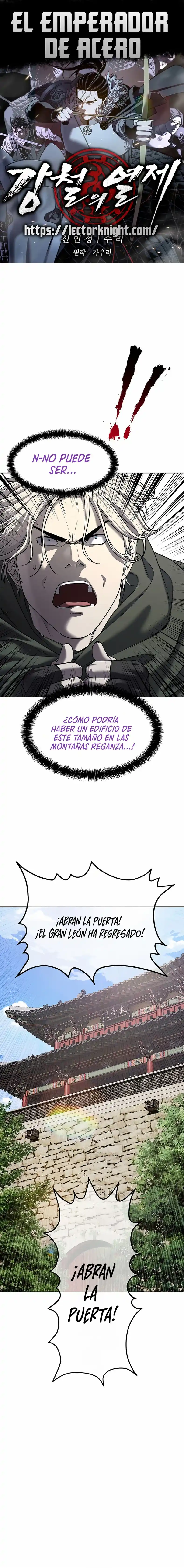 El Emperador De Acero - Capítulo 27 - Página 1 - LectorTMOo