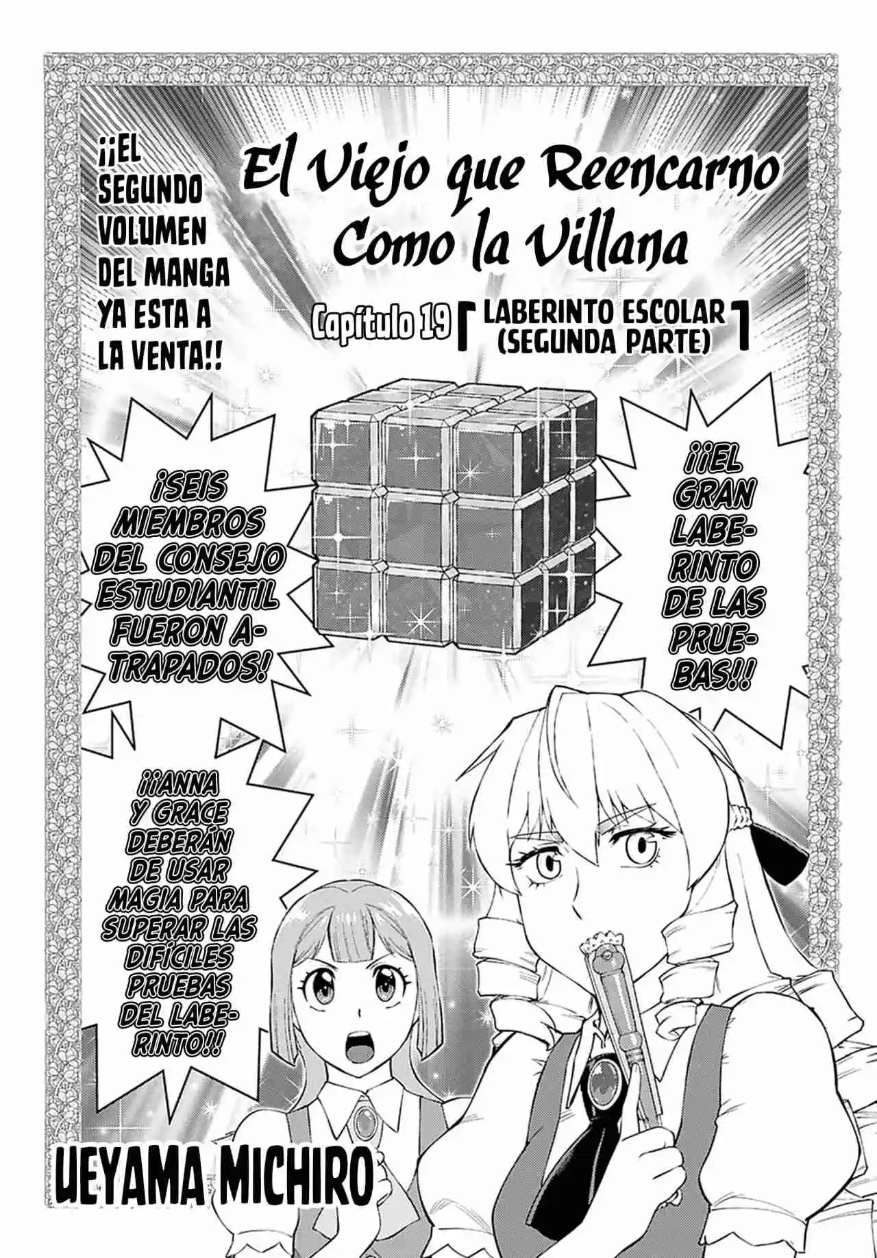 El Hombre De Mediana Edad Que Reencarnó Como La Villana - Capítulo 19 - Página 1 - LectorTMOo