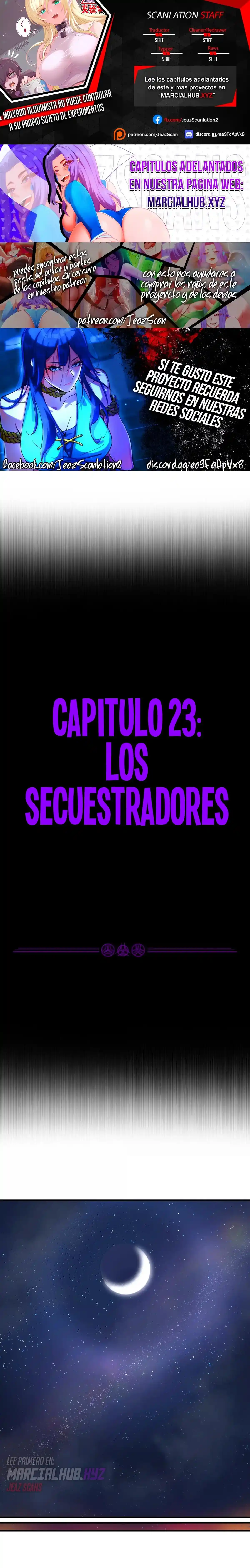 El Malvado Alquimista No Puede Controlar A Su Experimento - Capítulo 23 - Página 1 - LectorTMOo