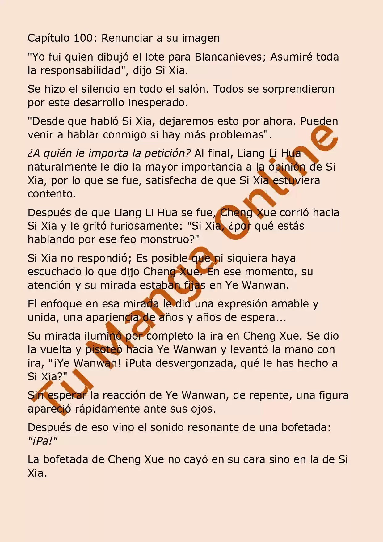 El Perfecto Amor Secreto: La Nueva Esposa Malvada Es Una Pequeña Dulzura. (Novela) - Capítulo 100 - Página 2 - LectorTMOo