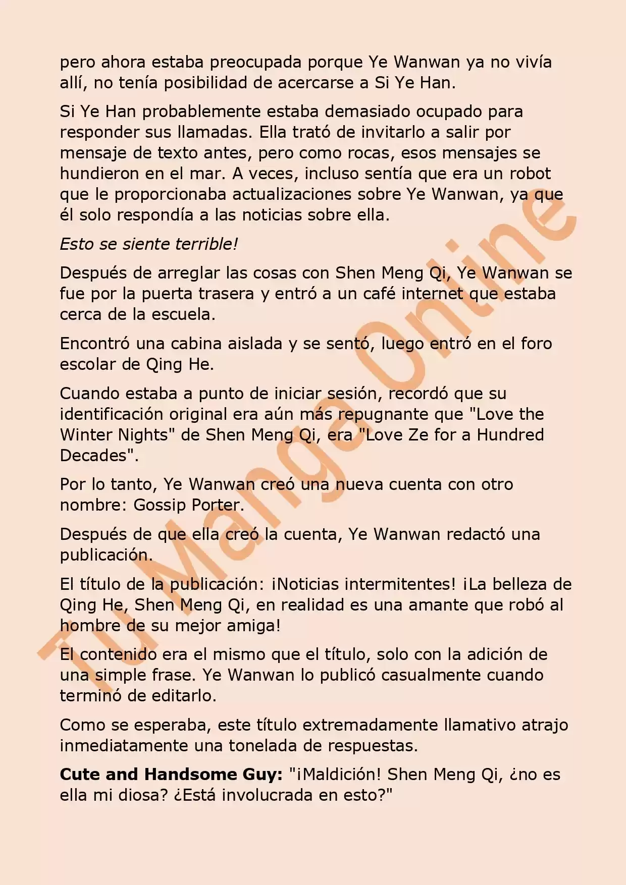 El Perfecto Amor Secreto: La Nueva Esposa Malvada Es Una Pequeña Dulzura. (Novela) - Capítulo 103 - Página 3 - LectorTMOo