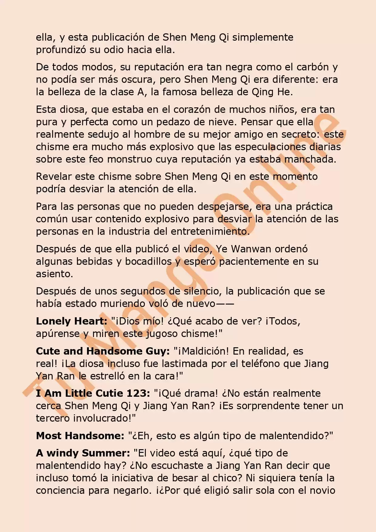El Perfecto Amor Secreto: La Nueva Esposa Malvada Es Una Pequeña Dulzura. (Novela) - Capítulo 104 - Página 3 - LectorTMOo