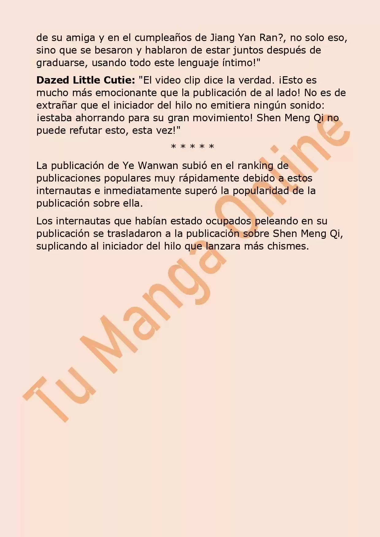 El Perfecto Amor Secreto: La Nueva Esposa Malvada Es Una Pequeña Dulzura. (Novela) - Capítulo 104 - Página 4 - LectorTMOo