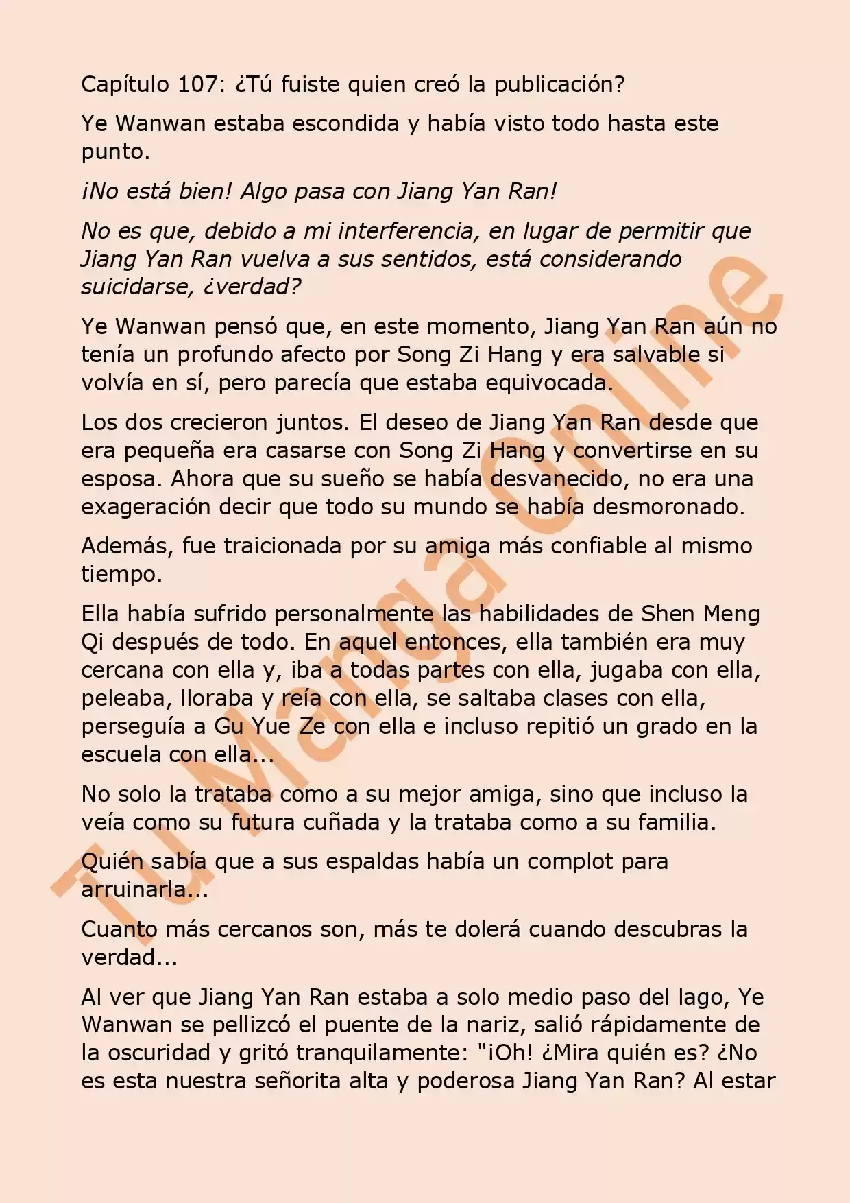 El Perfecto Amor Secreto: La Nueva Esposa Malvada Es Una Pequeña Dulzura. (Novela) - Capítulo 107 - Página 2 - LectorTMOo