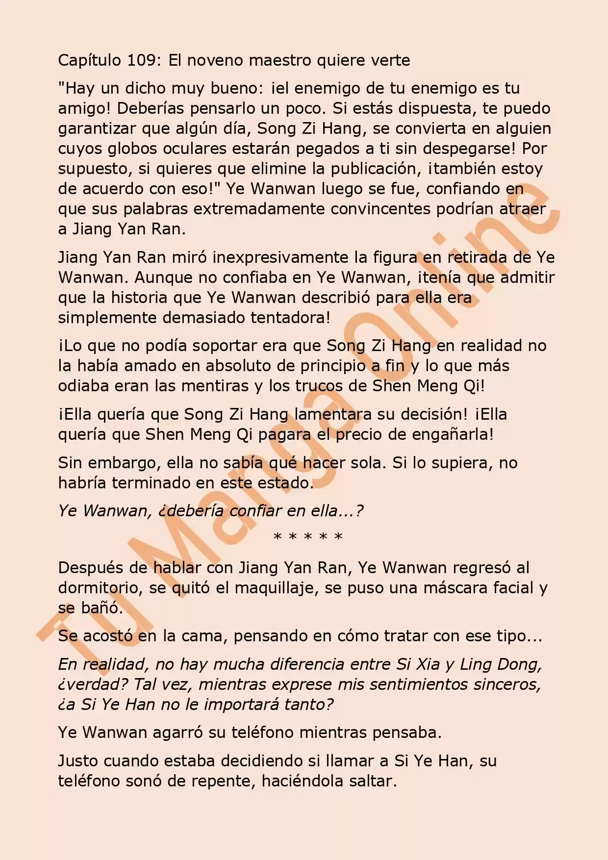 El Perfecto Amor Secreto: La Nueva Esposa Malvada Es Una Pequeña Dulzura. (Novela) - Capítulo 109 - Página 2 - LectorTMOo