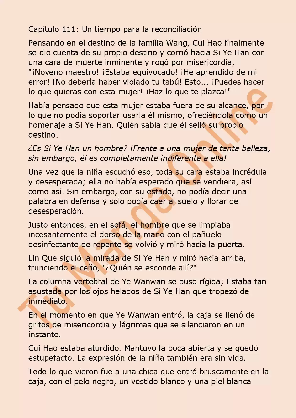 El Perfecto Amor Secreto: La Nueva Esposa Malvada Es Una Pequeña Dulzura. (Novela) - Capítulo 111 - Página 2 - LectorTMOo