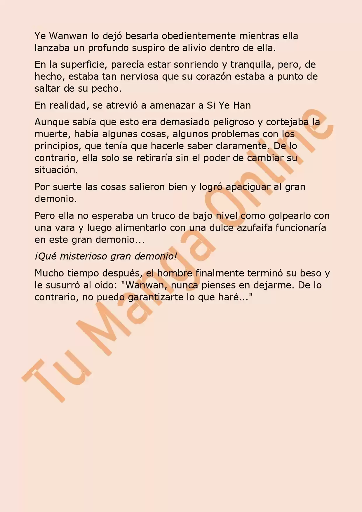El Perfecto Amor Secreto: La Nueva Esposa Malvada Es Una Pequeña Dulzura. (Novela) - Capítulo 114 - Página 5 - LectorTMOo