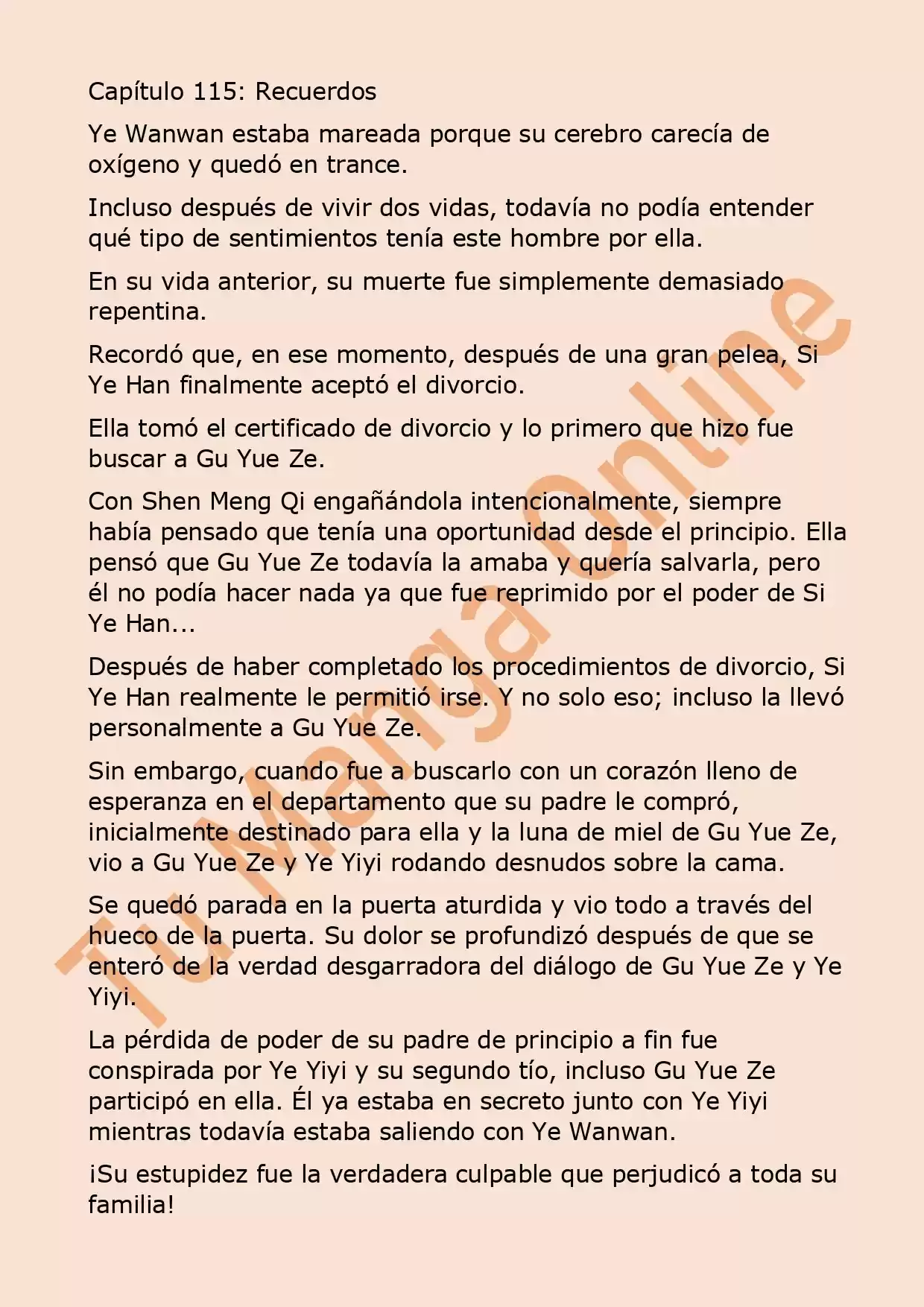 El Perfecto Amor Secreto: La Nueva Esposa Malvada Es Una Pequeña Dulzura. (Novela) - Capítulo 115 - Página 2 - LectorTMOo