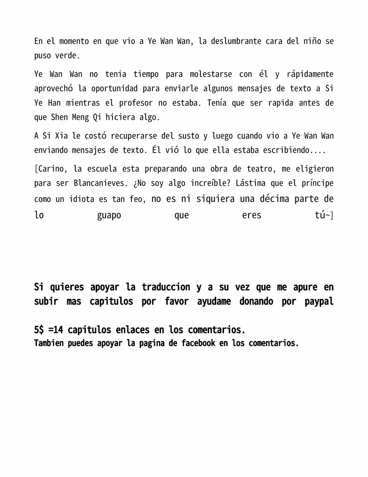 El Perfecto Amor Secreto: La Nueva Esposa Malvada Es Una Pequeña Dulzura. (Novela) - Capítulo 46 - Página 4 - LectorTMOo