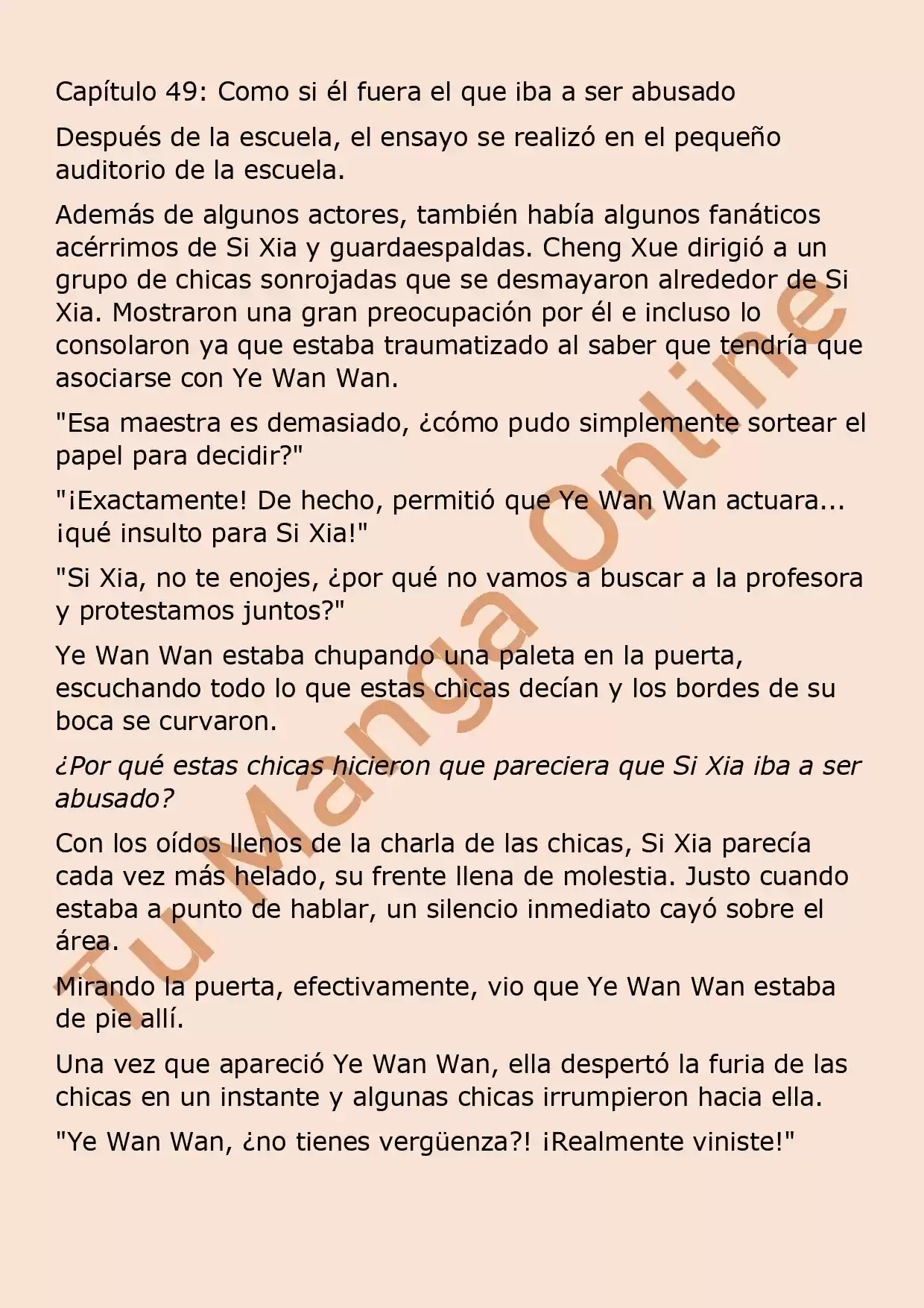 El Perfecto Amor Secreto: La Nueva Esposa Malvada Es Una Pequeña Dulzura. (Novela) - Capítulo 49 - Página 2 - LectorTMOo