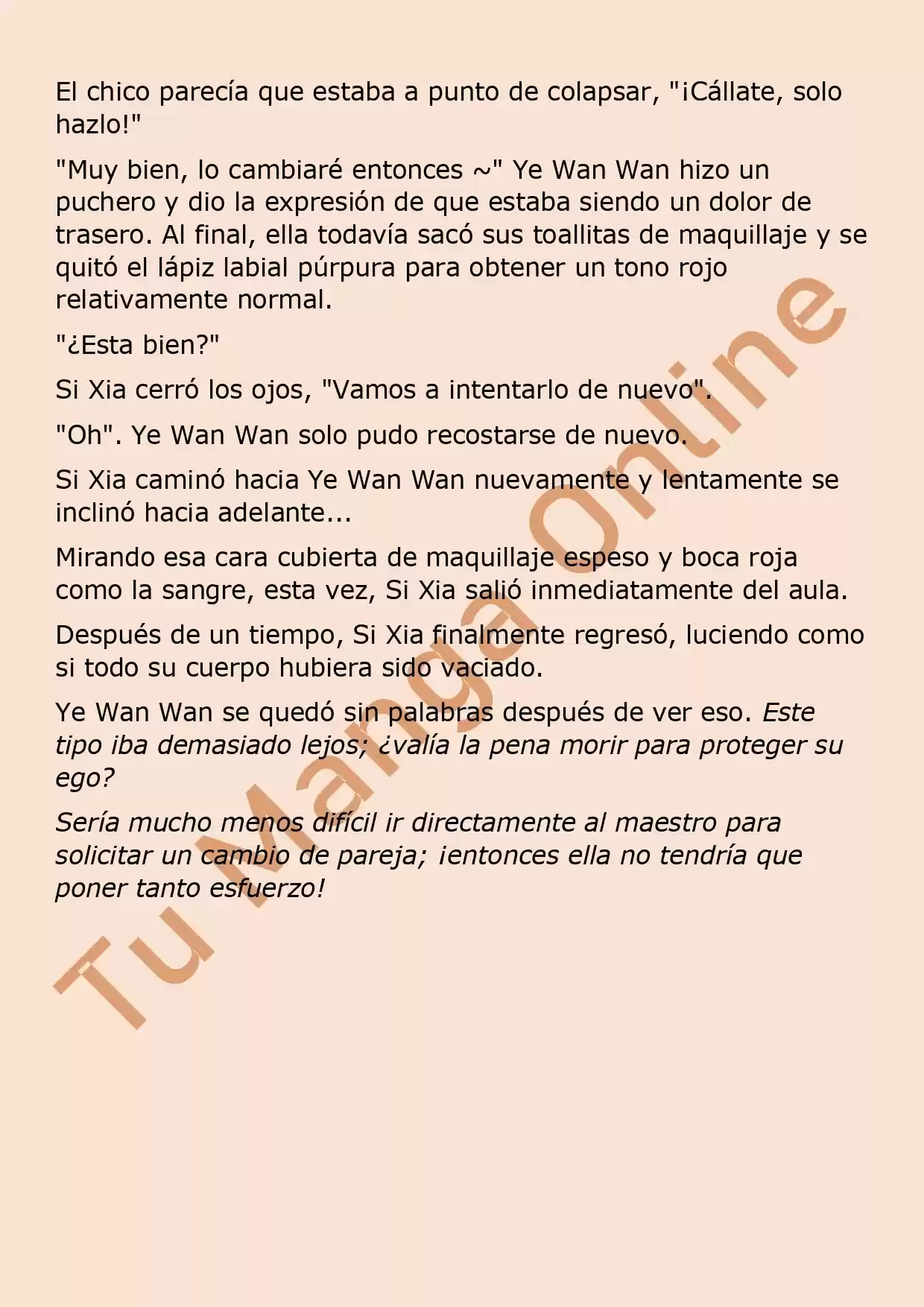 El Perfecto Amor Secreto: La Nueva Esposa Malvada Es Una Pequeña Dulzura. (Novela) - Capítulo 50 - Página 4 - LectorTMOo