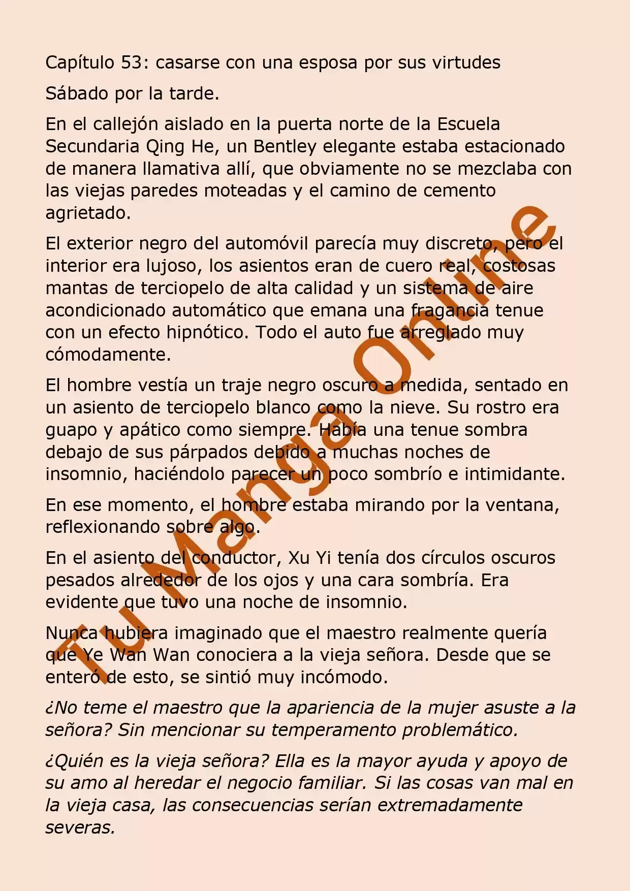 El Perfecto Amor Secreto: La Nueva Esposa Malvada Es Una Pequeña Dulzura. (Novela) - Capítulo 53 - Página 2 - LectorTMOo