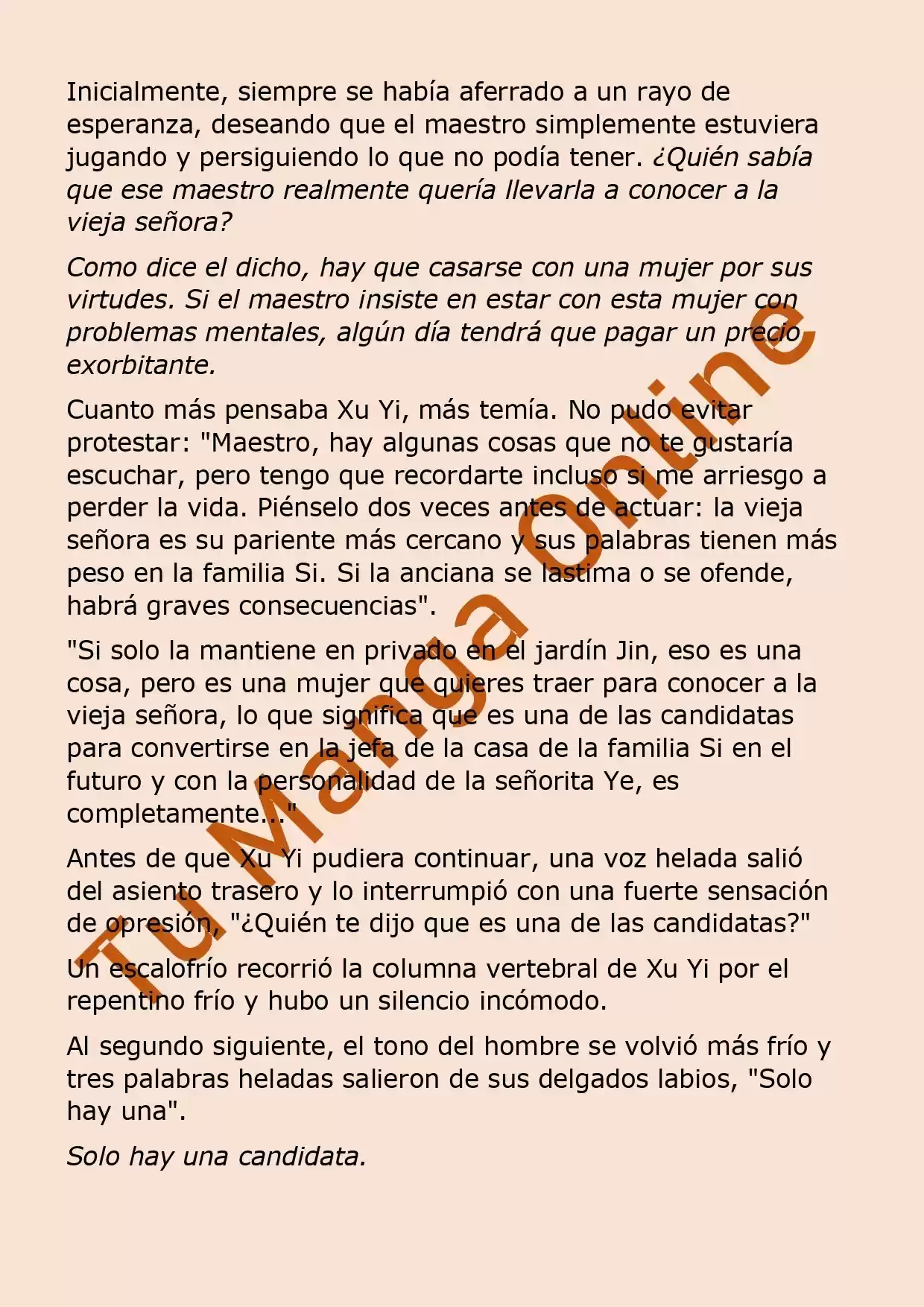 El Perfecto Amor Secreto: La Nueva Esposa Malvada Es Una Pequeña Dulzura. (Novela) - Capítulo 53 - Página 3 - LectorTMOo