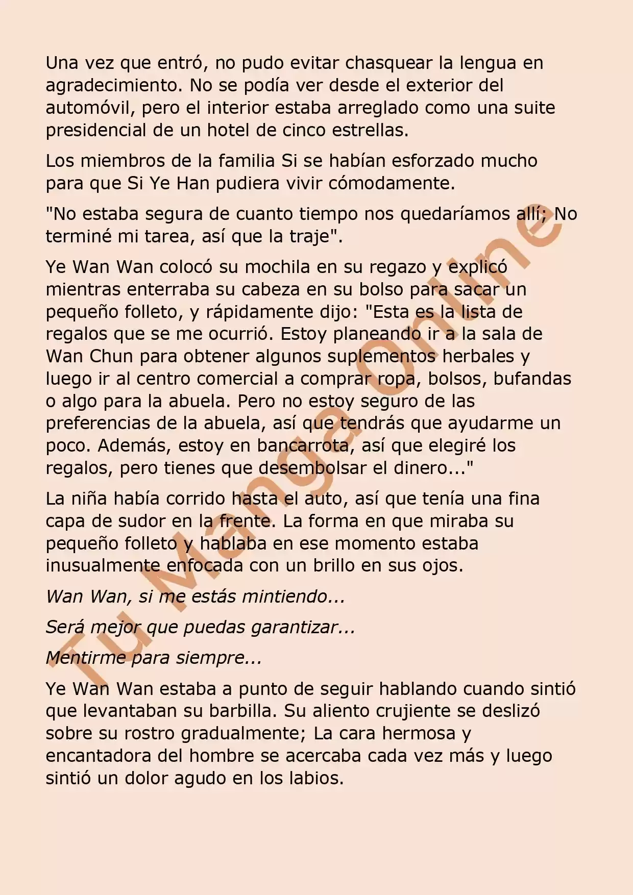 El Perfecto Amor Secreto: La Nueva Esposa Malvada Es Una Pequeña Dulzura. (Novela) - Capítulo 54 - Página 3 - LectorTMOo