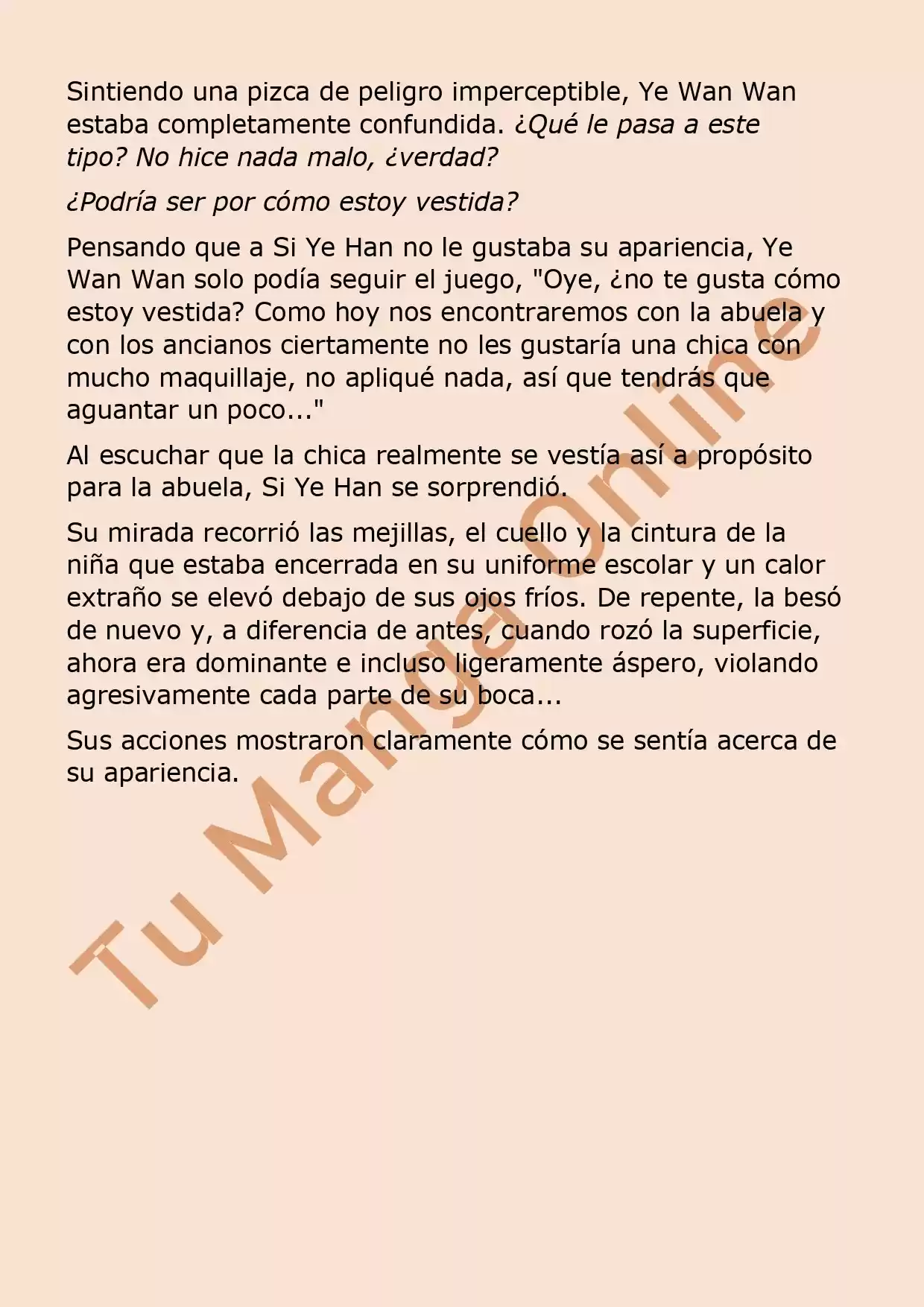 El Perfecto Amor Secreto: La Nueva Esposa Malvada Es Una Pequeña Dulzura. (Novela) - Capítulo 54 - Página 4 - LectorTMOo