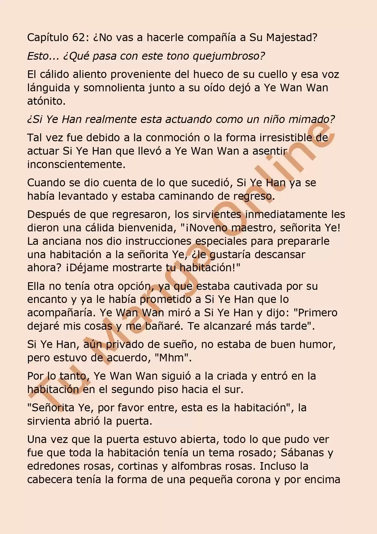 El Perfecto Amor Secreto: La Nueva Esposa Malvada Es Una Pequeña Dulzura. (Novela) - Capítulo 62 - Página 2 - LectorTMOo