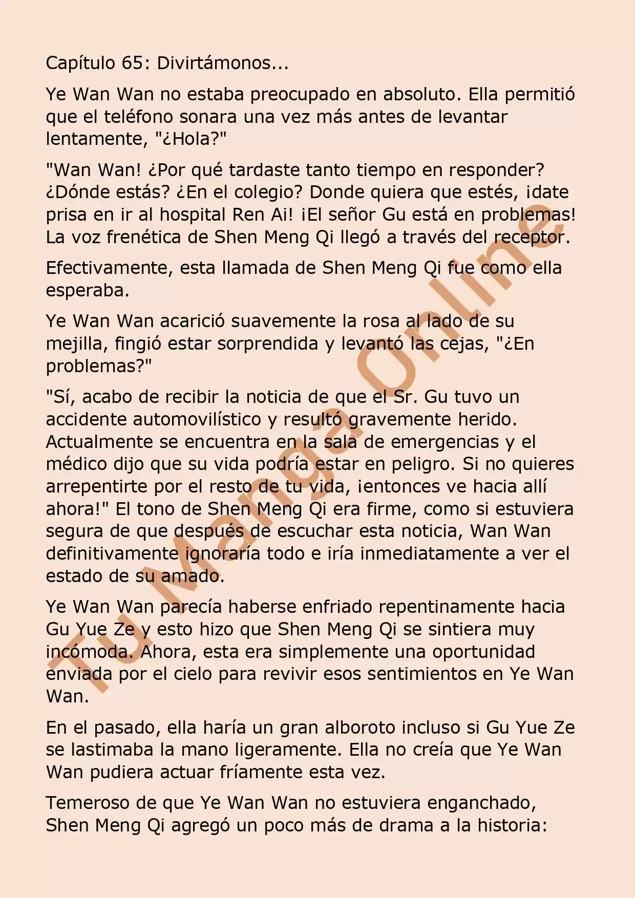 El Perfecto Amor Secreto: La Nueva Esposa Malvada Es Una Pequeña Dulzura. (Novela) - Capítulo 65 - Página 2 - LectorTMOo