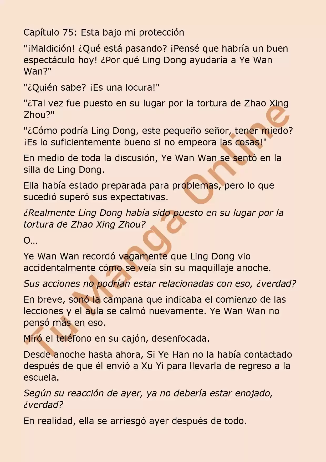 El Perfecto Amor Secreto: La Nueva Esposa Malvada Es Una Pequeña Dulzura. (Novela) - Capítulo 75 - Página 2 - LectorTMOo