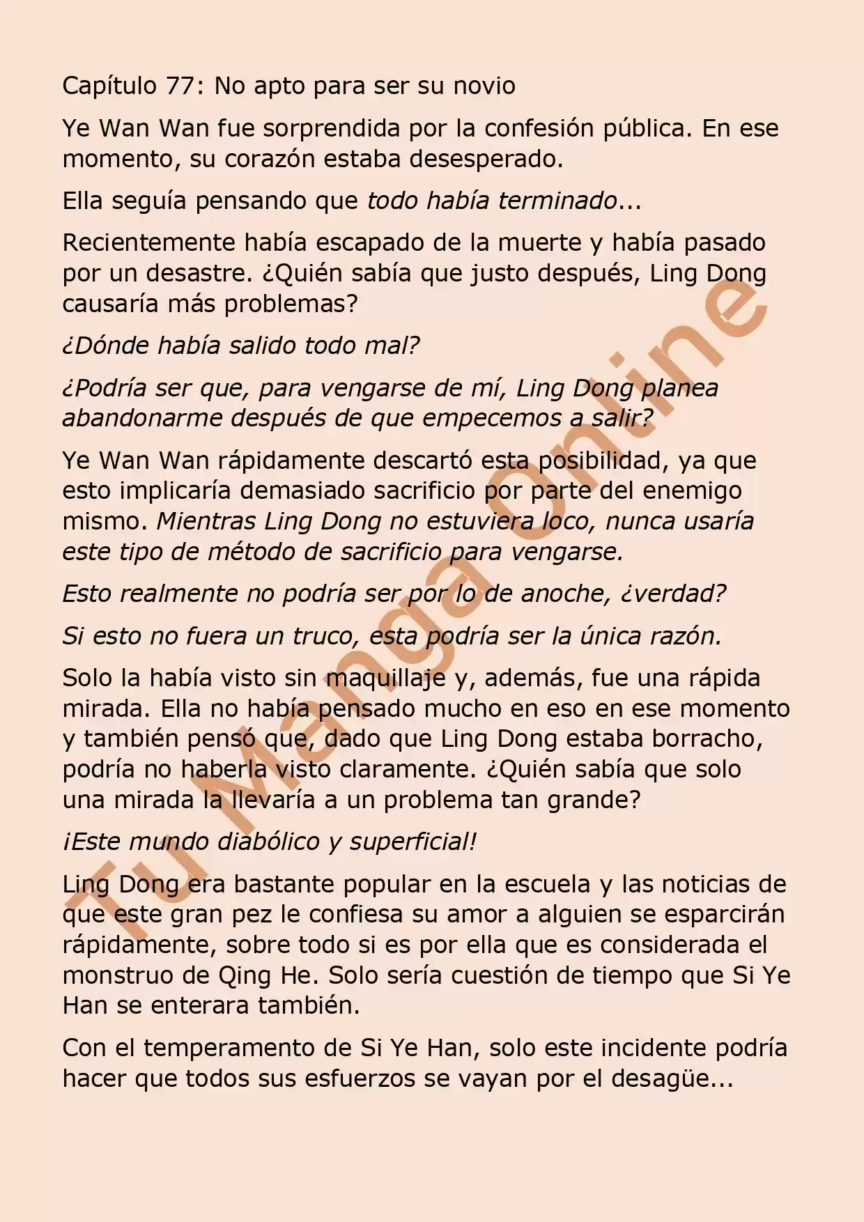 El Perfecto Amor Secreto: La Nueva Esposa Malvada Es Una Pequeña Dulzura. (Novela) - Capítulo 77 - Página 2 - LectorTMOo