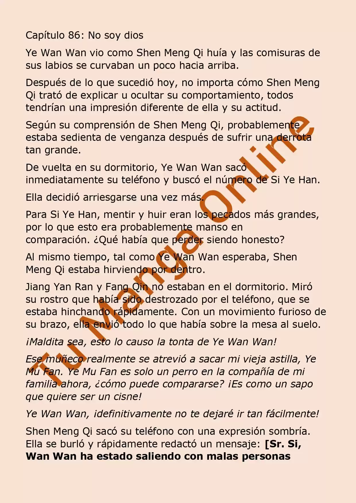 El Perfecto Amor Secreto: La Nueva Esposa Malvada Es Una Pequeña Dulzura. (Novela) - Capítulo 86 - Página 2 - LectorTMOo
