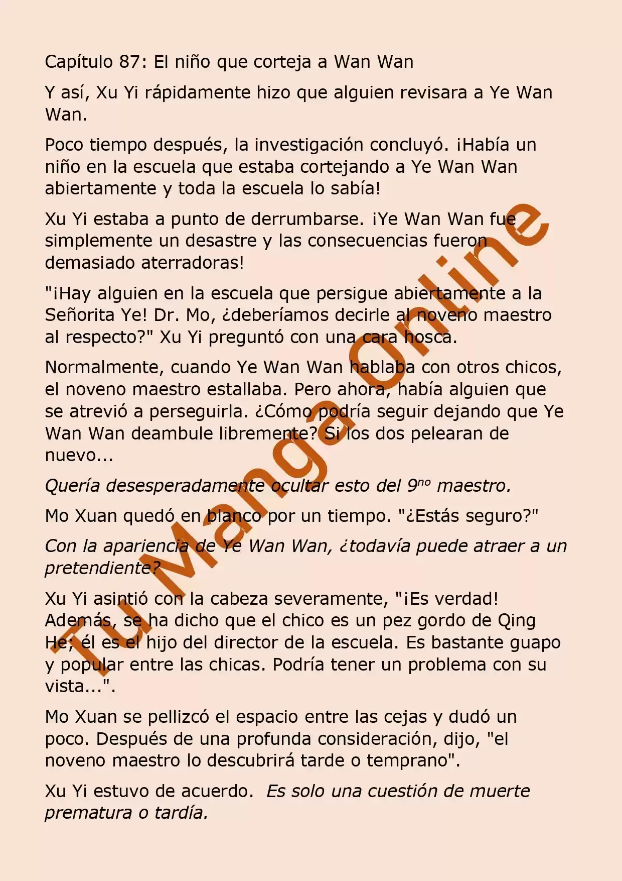 El Perfecto Amor Secreto: La Nueva Esposa Malvada Es Una Pequeña Dulzura. (Novela) - Capítulo 87 - Página 2 - LectorTMOo