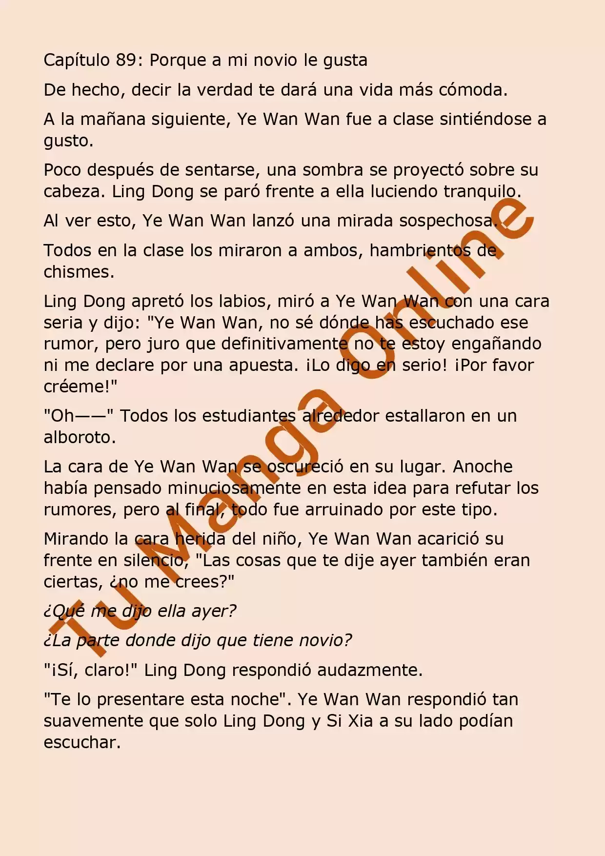 El Perfecto Amor Secreto: La Nueva Esposa Malvada Es Una Pequeña Dulzura. (Novela) - Capítulo 89 - Página 2 - LectorTMOo
