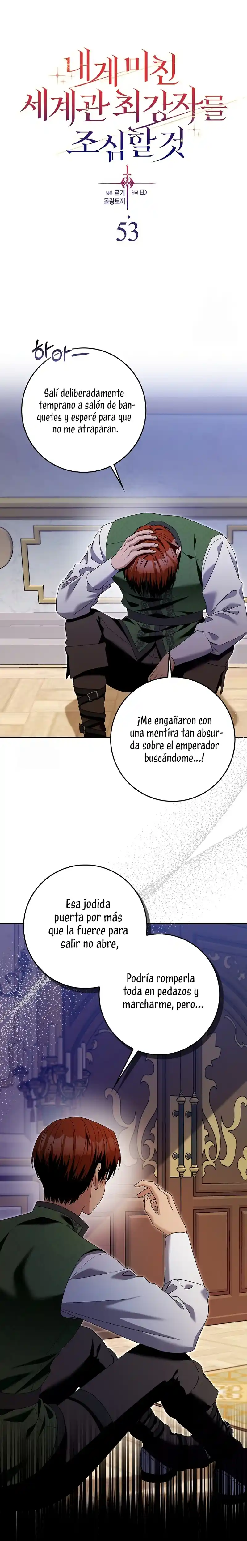 El Personaje Más Fuerte De Este Mundo Está Obsesionado Conmigo - Capítulo 53 - Página 6 - LectorTMOo