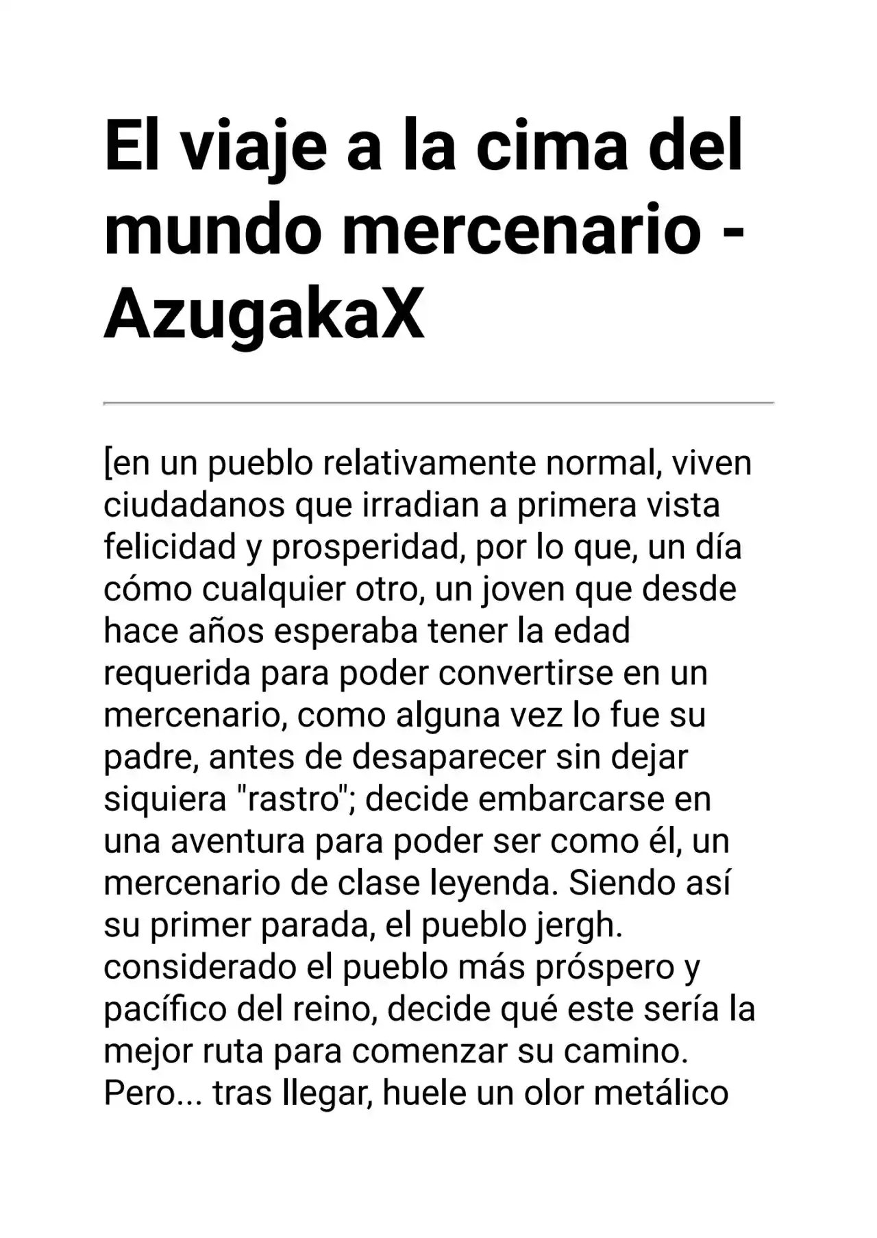 El Pescador Mágico Y El Malvado Lord Demonio (Novela) - Capítulo - Página 3 - LectorTMOo