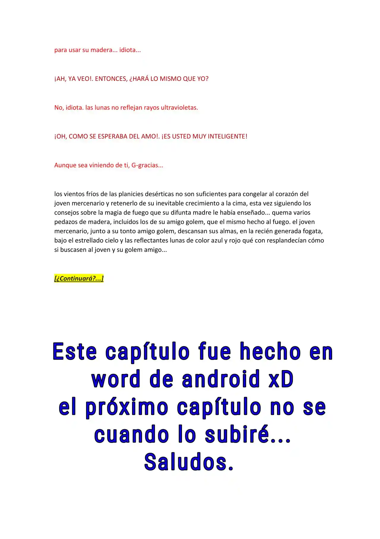 El Pescador Mágico Y El Malvado Lord Demonio (Novela) - Capítulo 2 - Página 5 - LectorTMOo