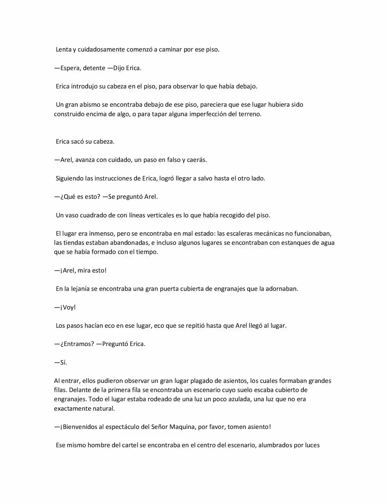 El Planeta Observador (Novela) capítulo 3 página 2