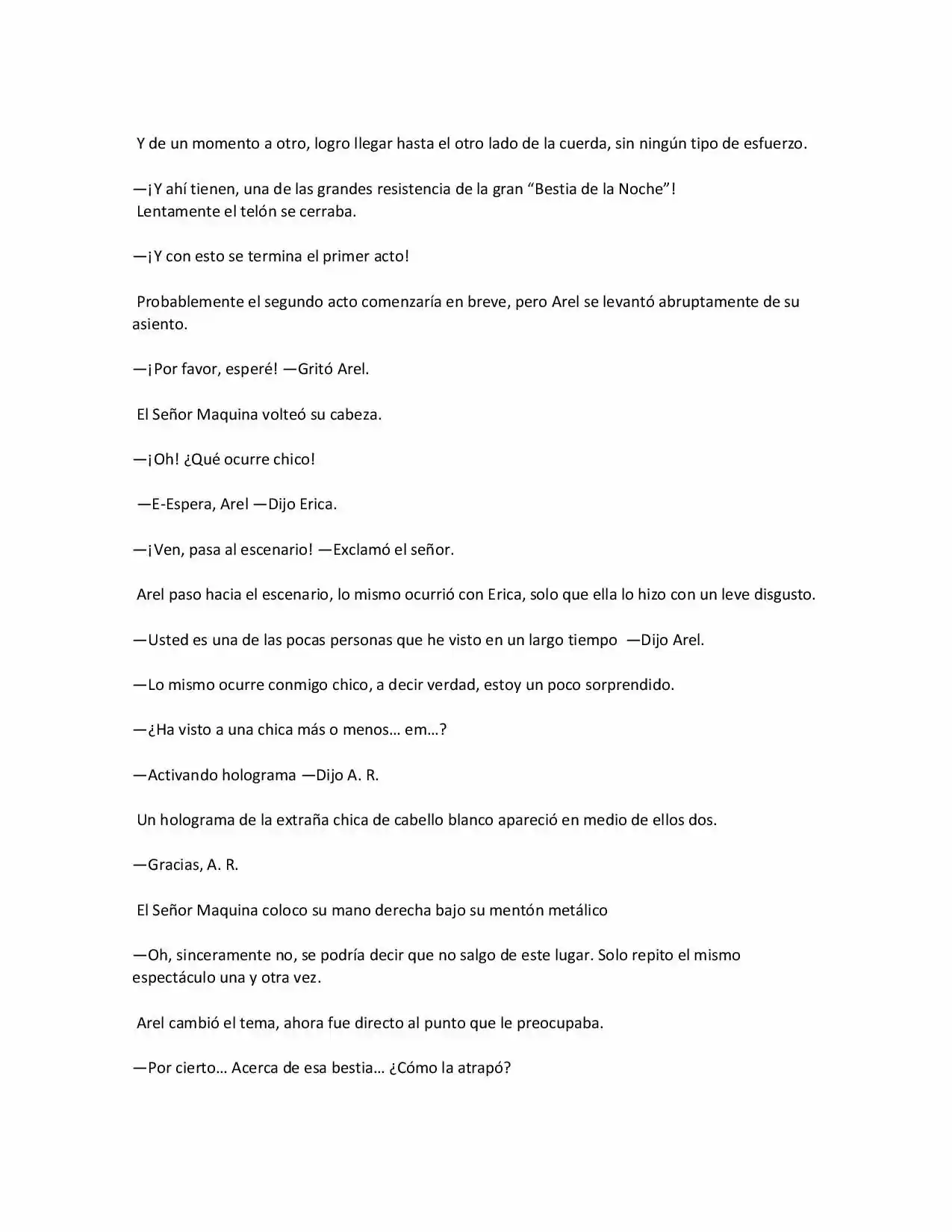 El Planeta Observador (Novela) capítulo 3 página 4