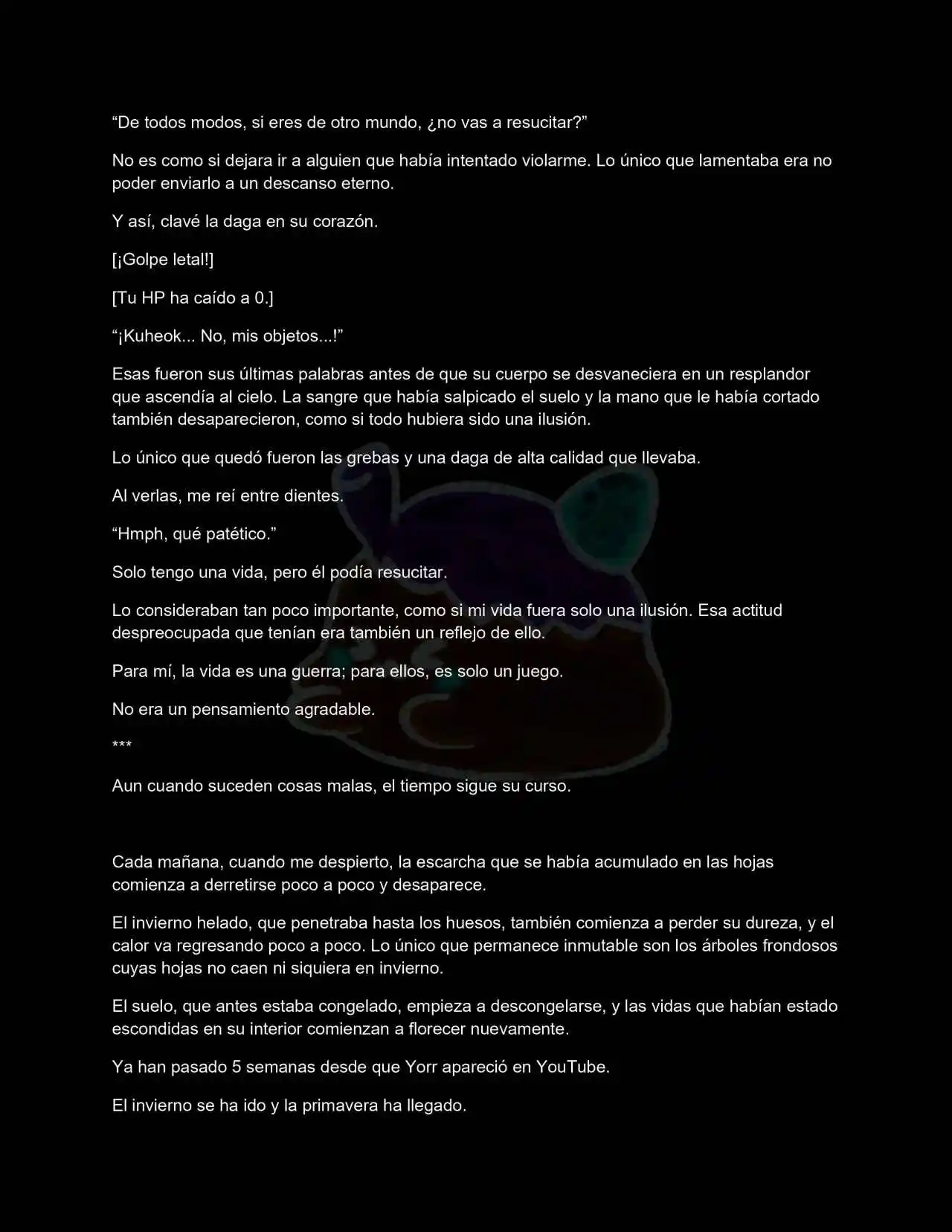 El Popular NPC En Un Juego Con Roles De Género Invertidos (Novela) - Capítulo 10 - Página 6 - LectorTMOo
