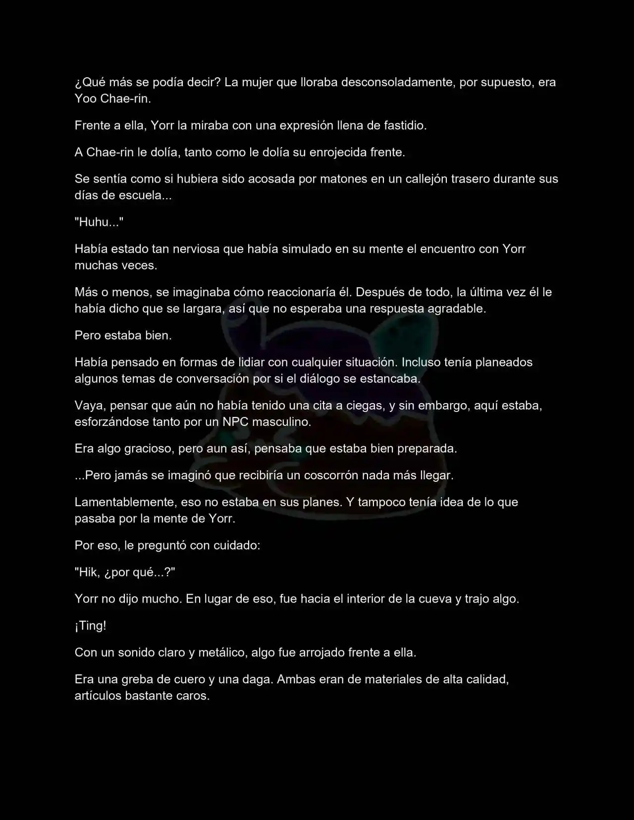 El Popular NPC En Un Juego Con Roles De Género Invertidos (Novela) - Capítulo 11 - Página 6 - LectorTMOo