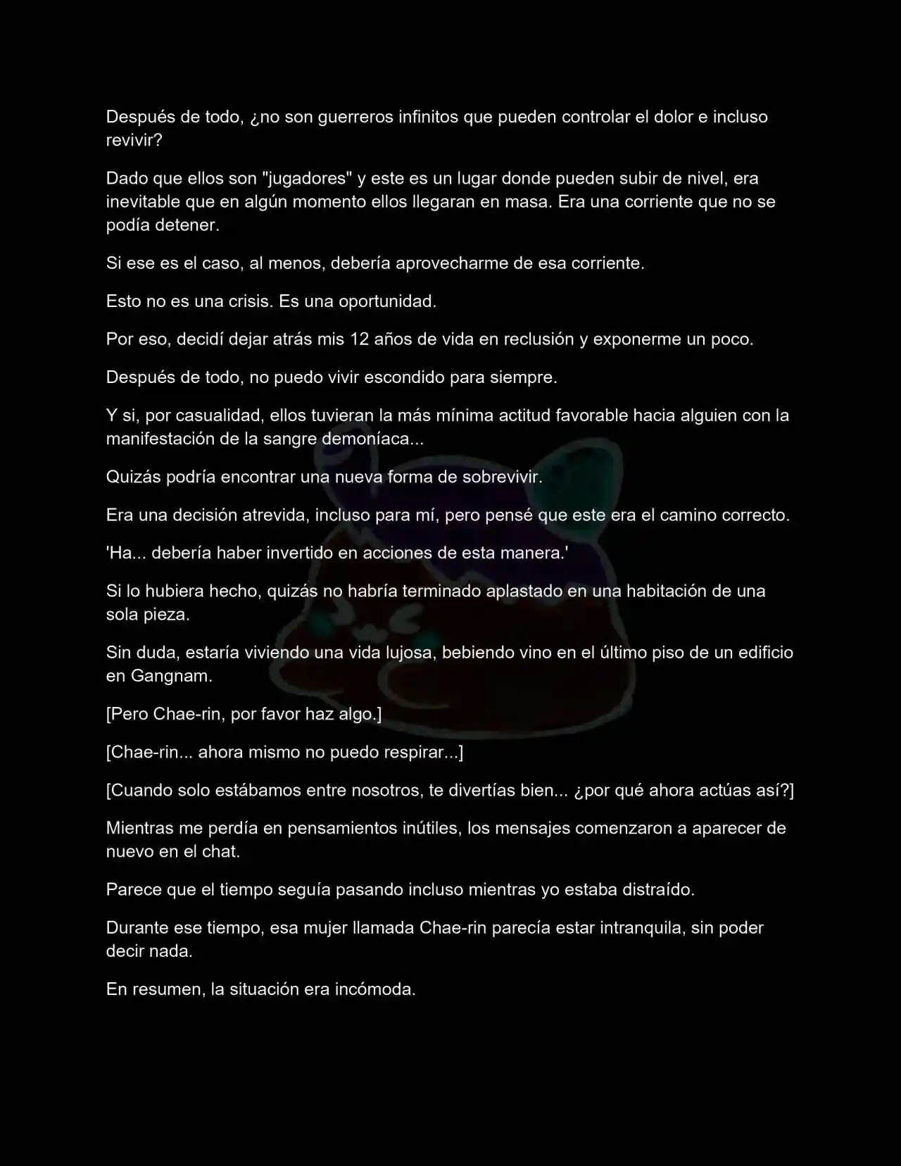 El Popular NPC En Un Juego Con Roles De Género Invertidos (Novela) - Capítulo 13 - Página 4 - LectorTMOo