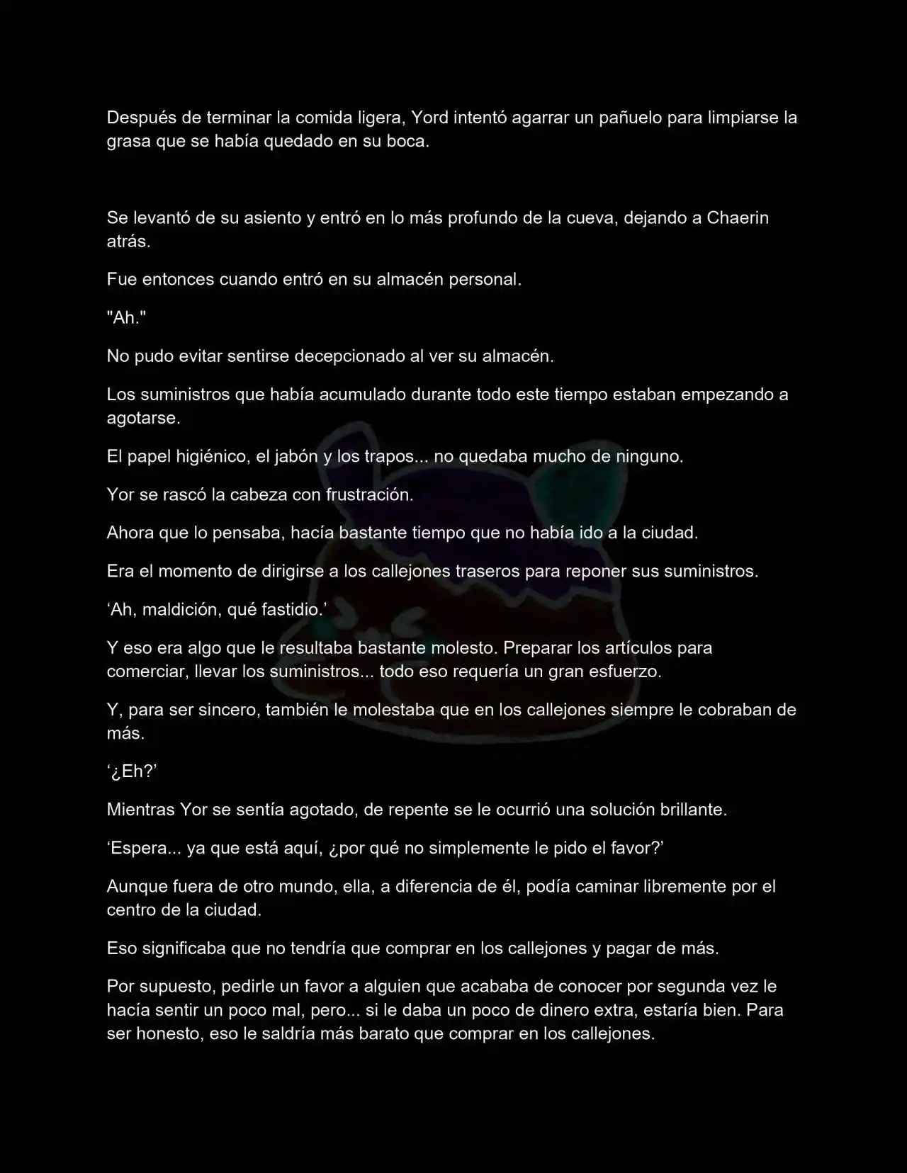 El Popular NPC En Un Juego Con Roles De Género Invertidos (Novela) - Capítulo 13 - Página 8 - LectorTMOo