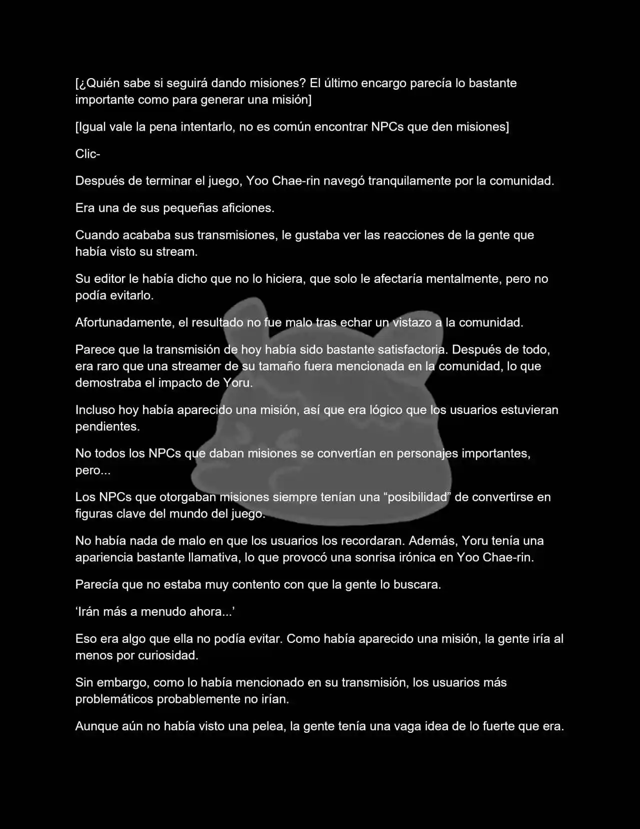 El Popular NPC En Un Juego Con Roles De Género Invertidos (Novela) - Capítulo 15 - Página 6 - LectorTMOo