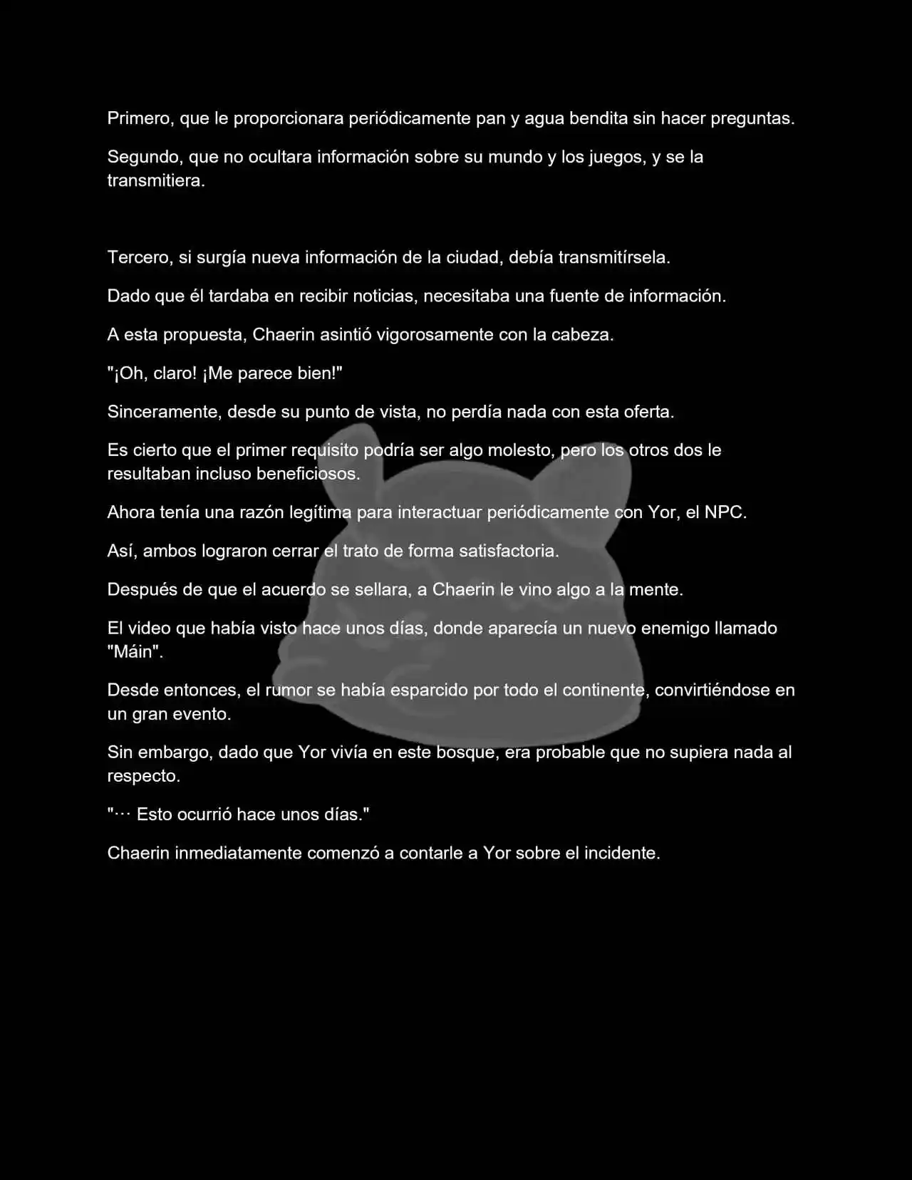 El Popular NPC En Un Juego Con Roles De Género Invertidos (Novela) - Capítulo 17 - Página 7 - LectorTMOo