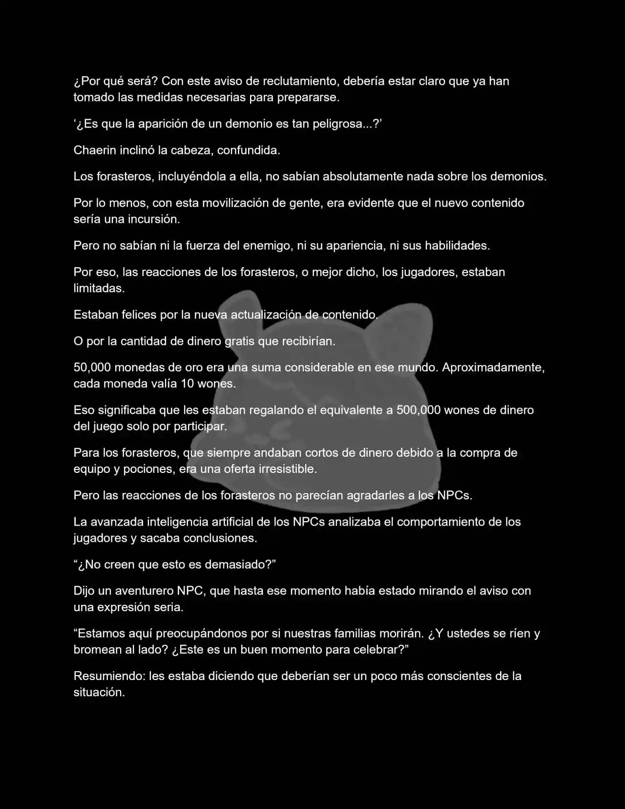 El Popular NPC En Un Juego Con Roles De Género Invertidos (Novela) - Capítulo 22 - Página 6 - LectorTMOo
