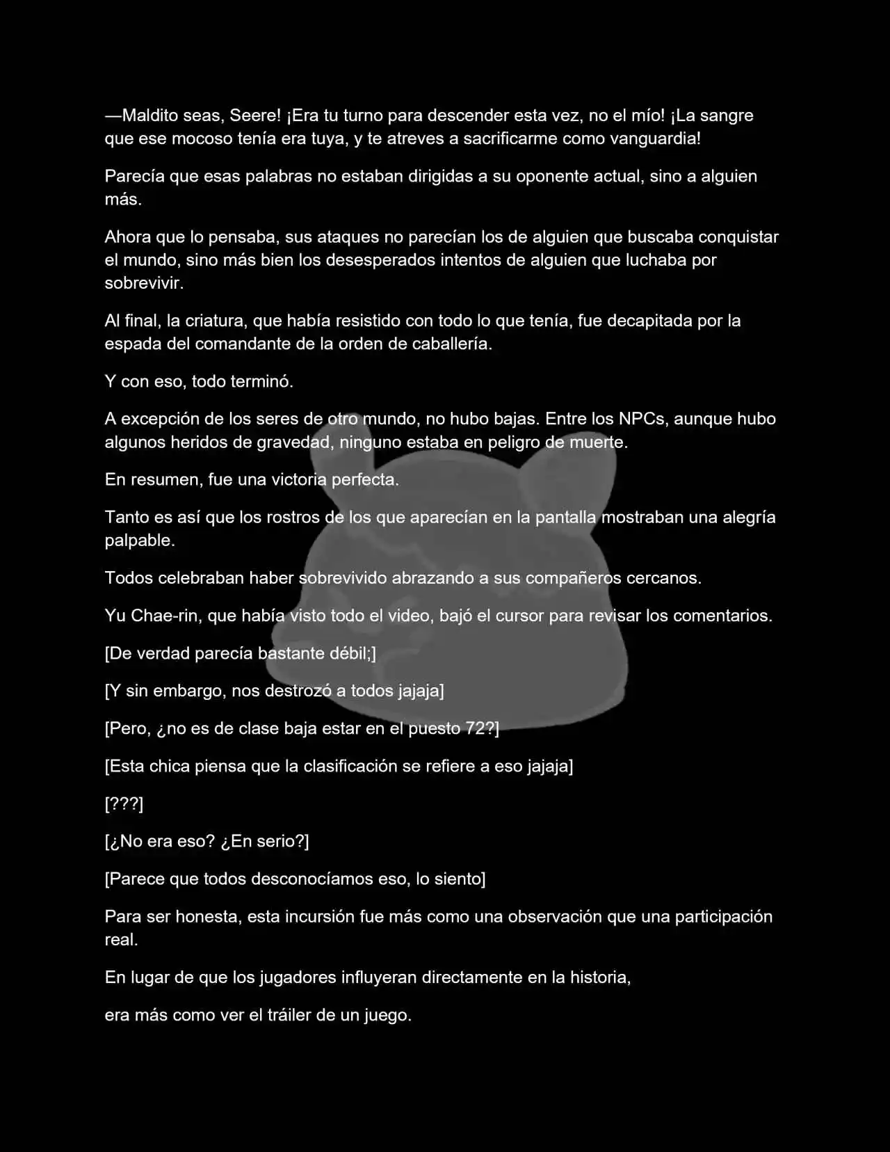 El Popular NPC En Un Juego Con Roles De Género Invertidos (Novela) - Capítulo 23 - Página 7 - LectorTMOo