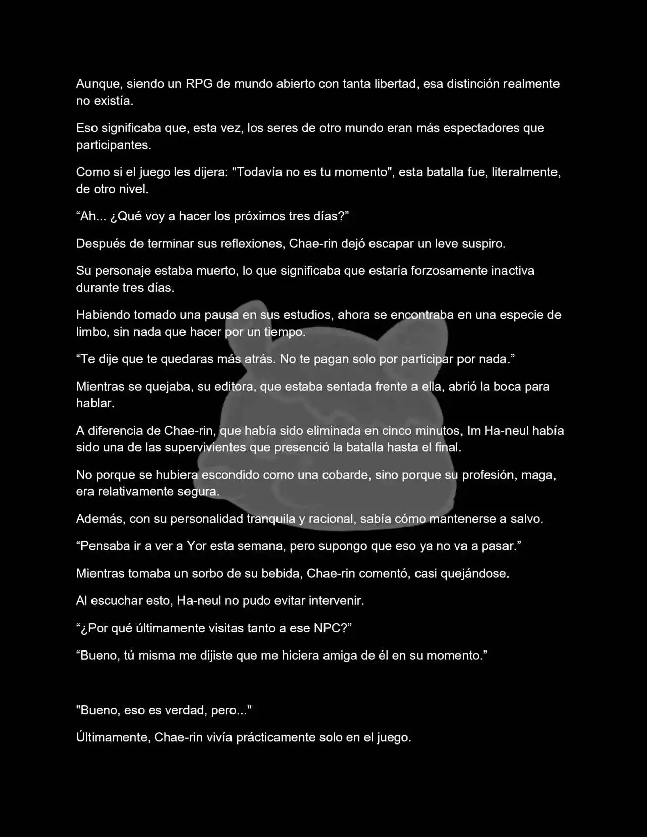 El Popular NPC En Un Juego Con Roles De Género Invertidos (Novela) - Capítulo 23 - Página 8 - LectorTMOo