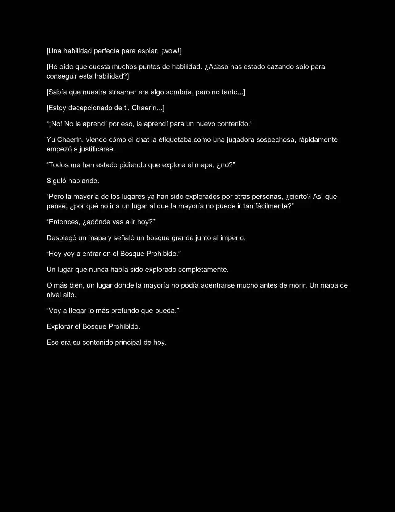 El Popular NPC En Un Juego Con Roles De Género Invertidos (Novela) - Capítulo 3 - Página 8 - LectorTMOo