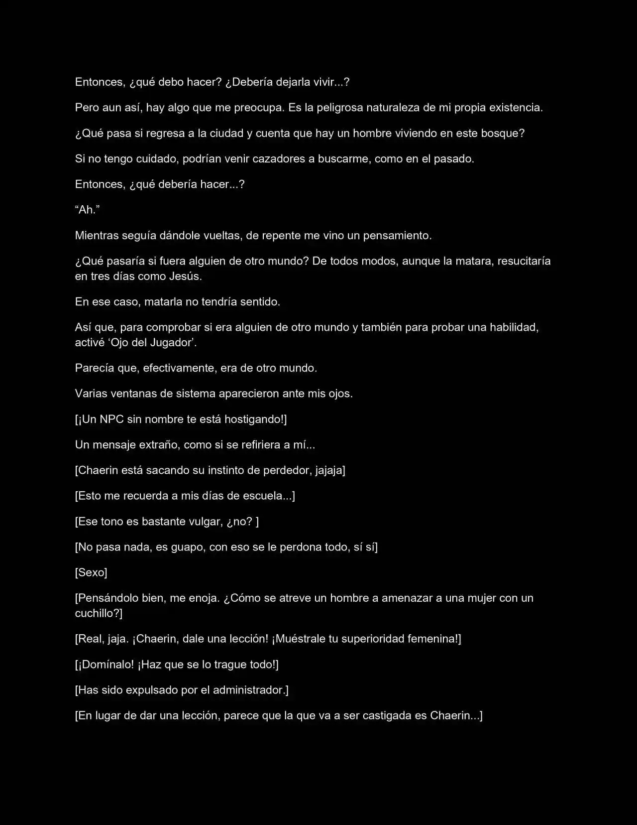 El Popular NPC En Un Juego Con Roles De Género Invertidos (Novela) - Capítulo 5 - Página 7 - LectorTMOo