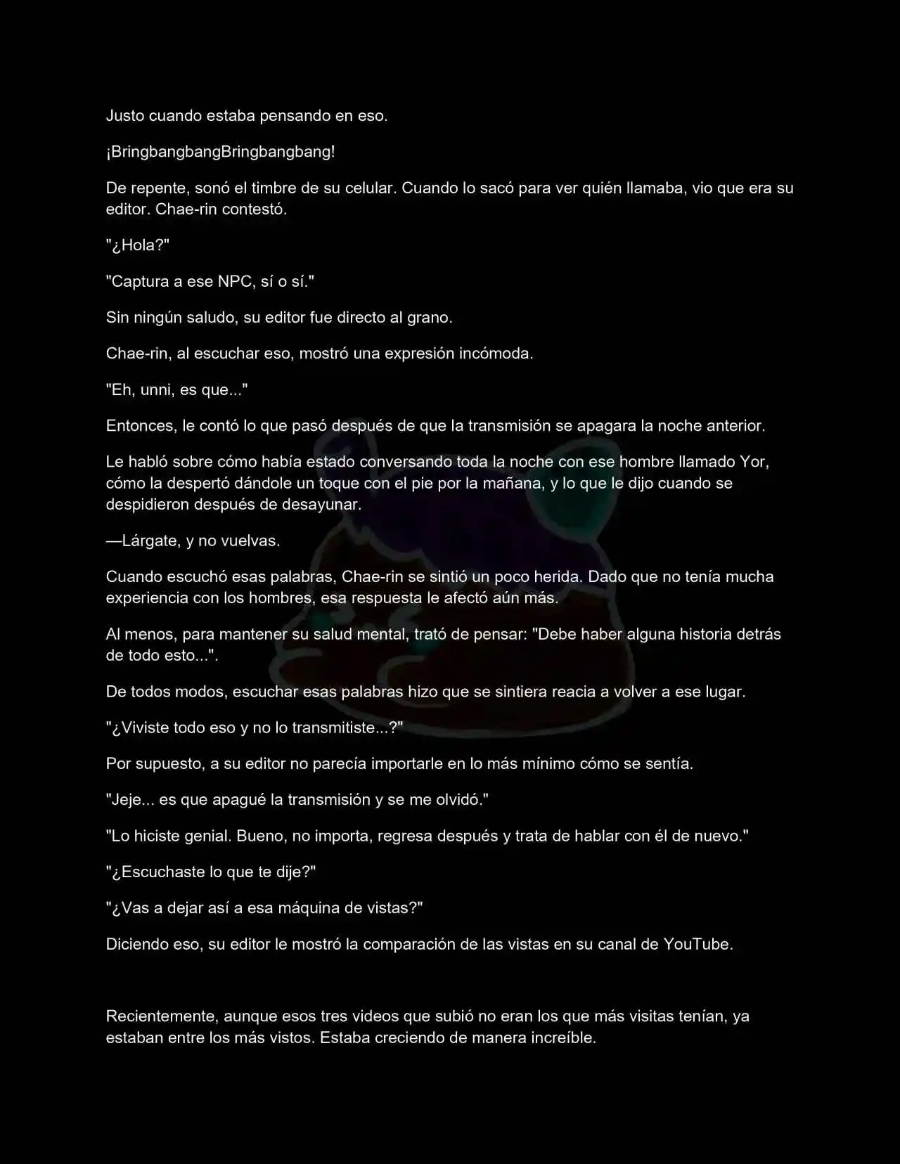 El Popular NPC En Un Juego Con Roles De Género Invertidos (Novela) - Capítulo 8 - Página 4 - LectorTMOo