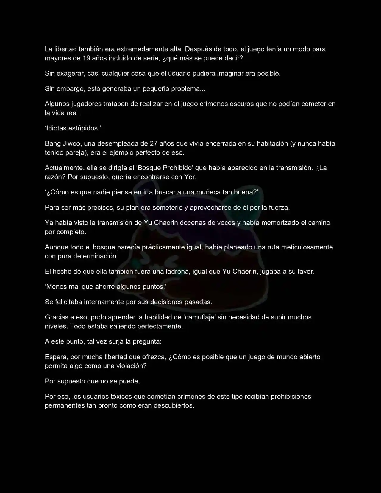 El Popular NPC En Un Juego Con Roles De Género Invertidos (Novela) - Capítulo 9 - Página 4 - LectorTMOo