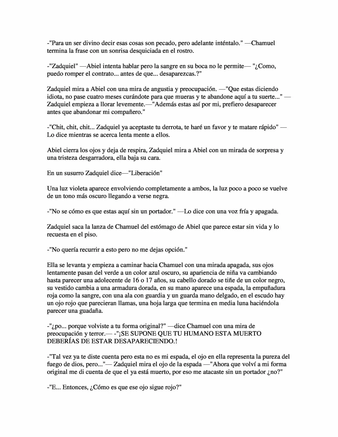 El Portador De Un Arcángel (Novela) (Novela) - Capítulo 2 - Página 5 - LectorTMOo