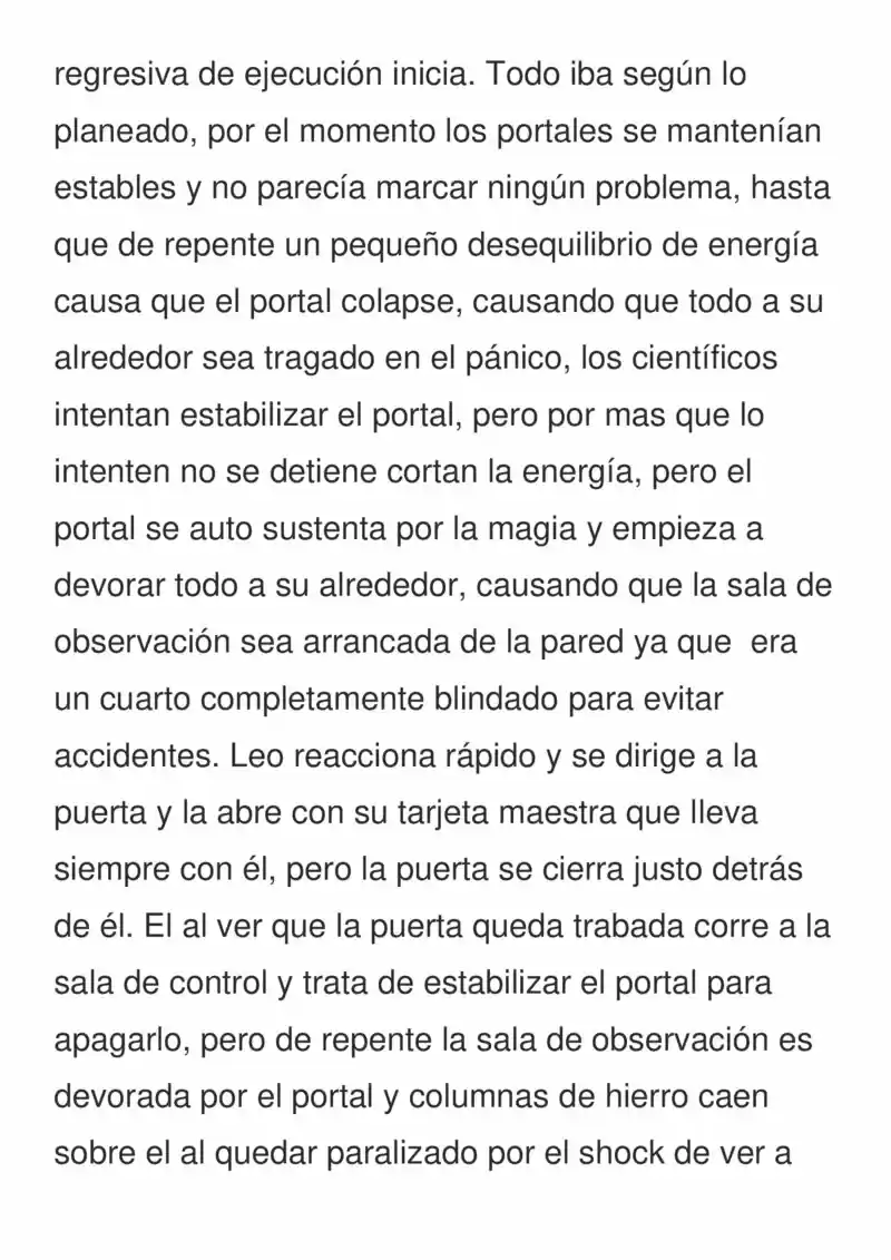 El Portal A Otro Mundo (Novela) - Capítulo 1 - Página 8 - LectorTMOo