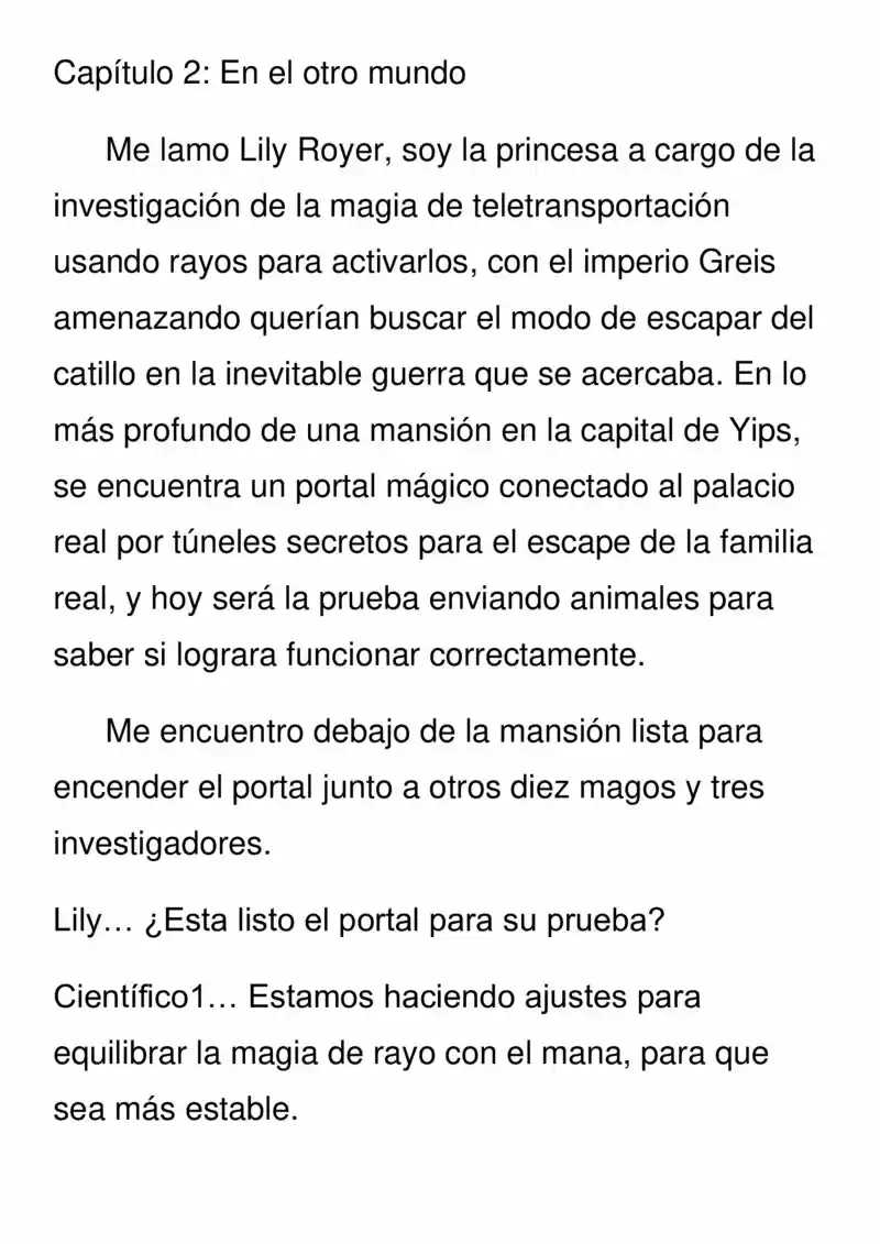 El Portal A Otro Mundo (Novela) - Capítulo 2 - Página 2 - LectorTMOo